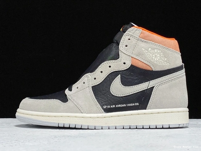 1 Grey OG Retro Neutral Jordan High 555088-018 Air 0611
